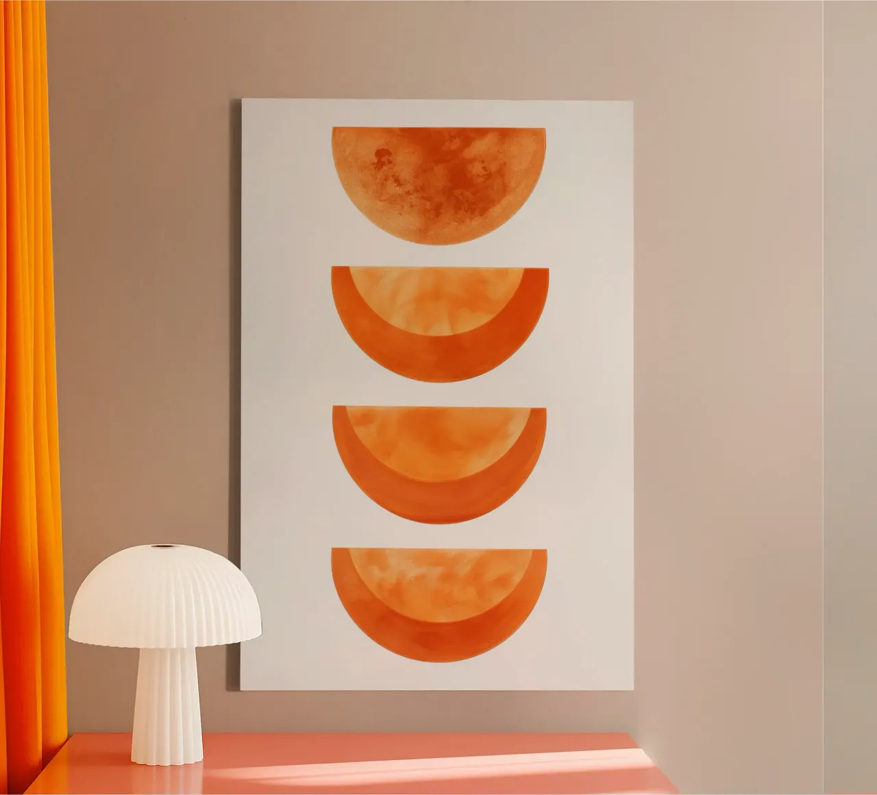 Wall-art by Imagine canvas with Floater frame by Imagine