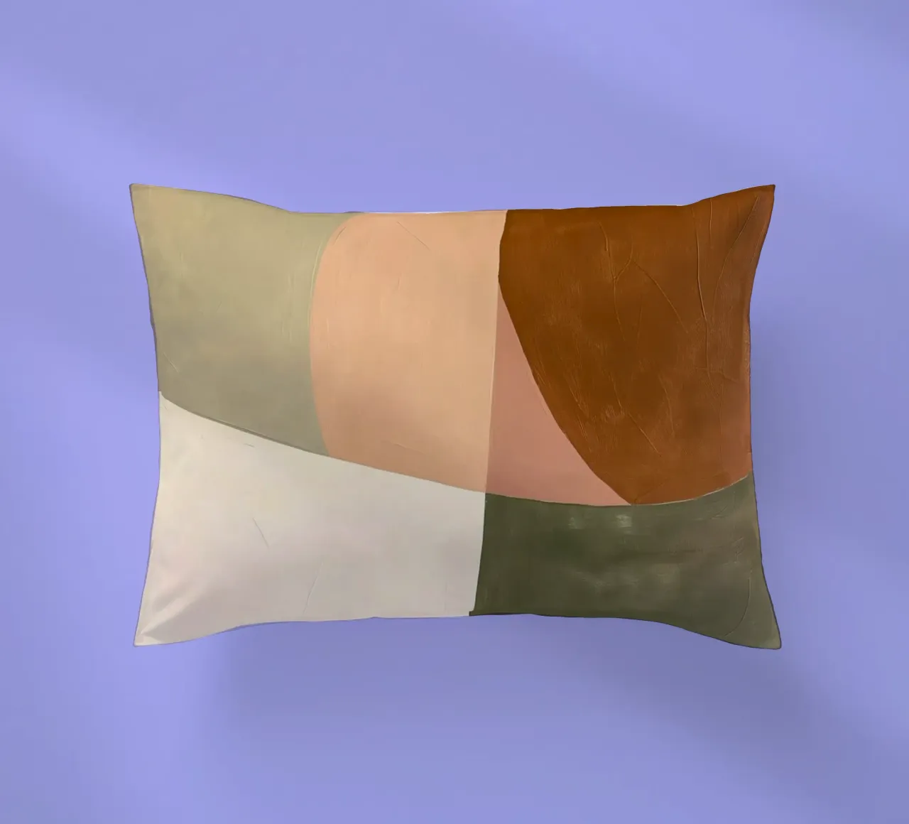 Abstract surfaces decorative cushion by Imagine