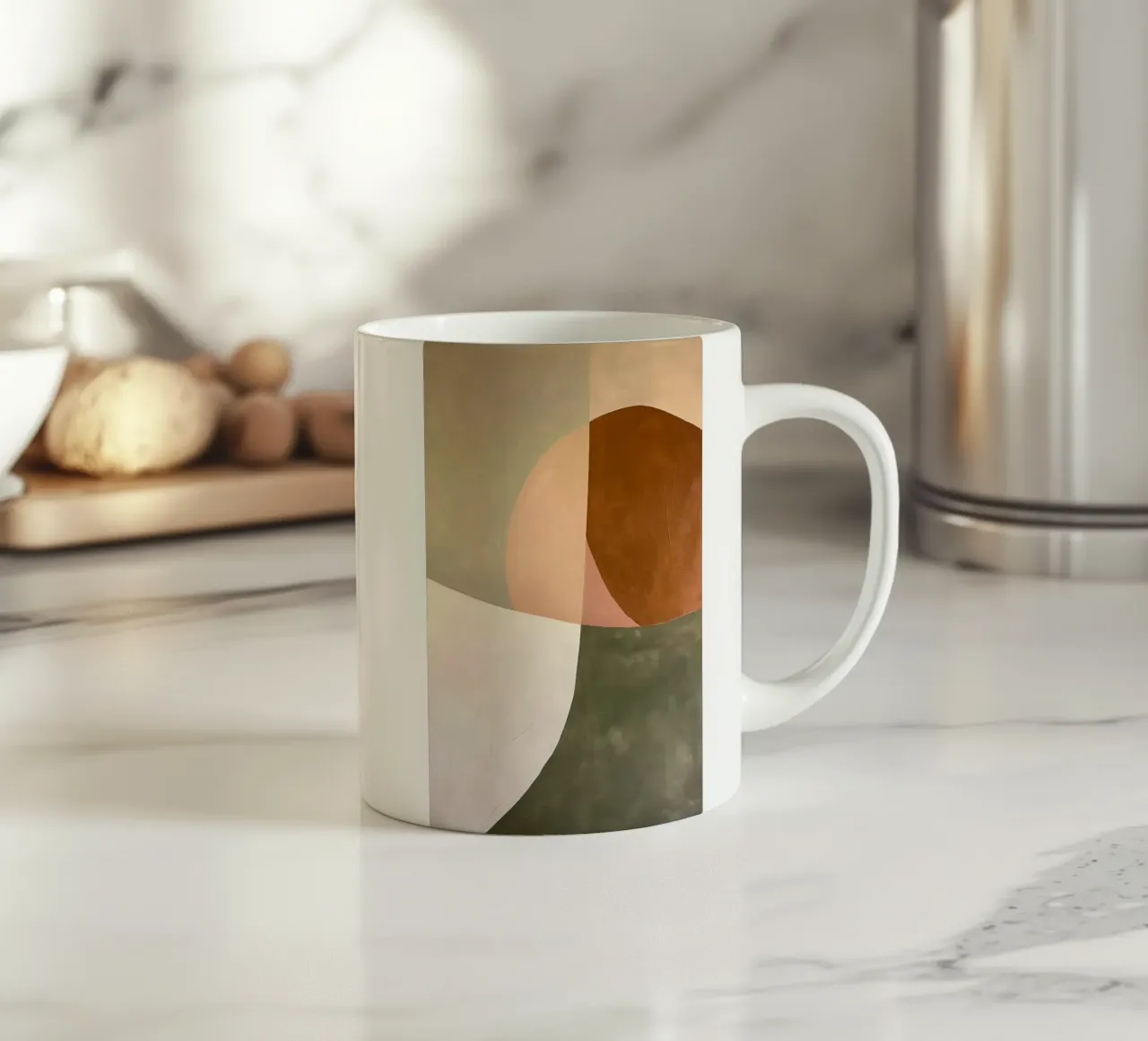Superfici astratte tazza in ceramica da Imagine