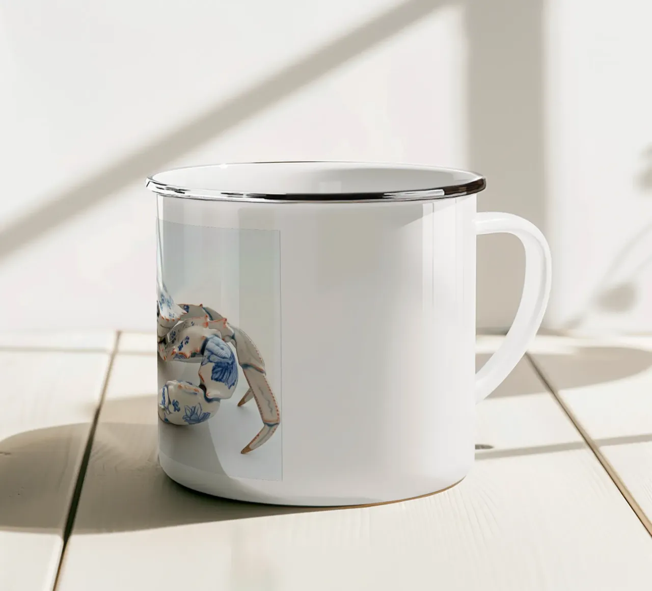 Arte da parete di Imagine tazza in smalto da Imagine