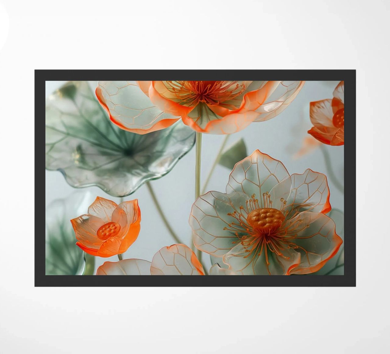 Fiori trasparenti zerbino da Imagine