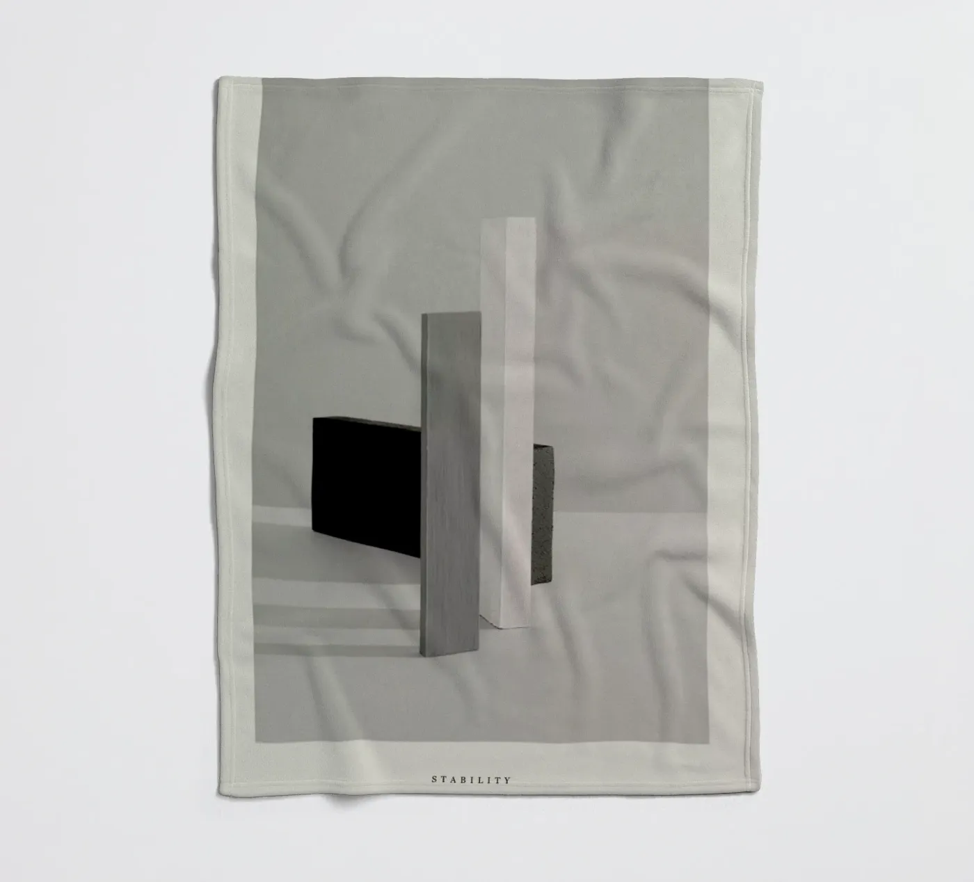 Stability fleecedeken van Graphite