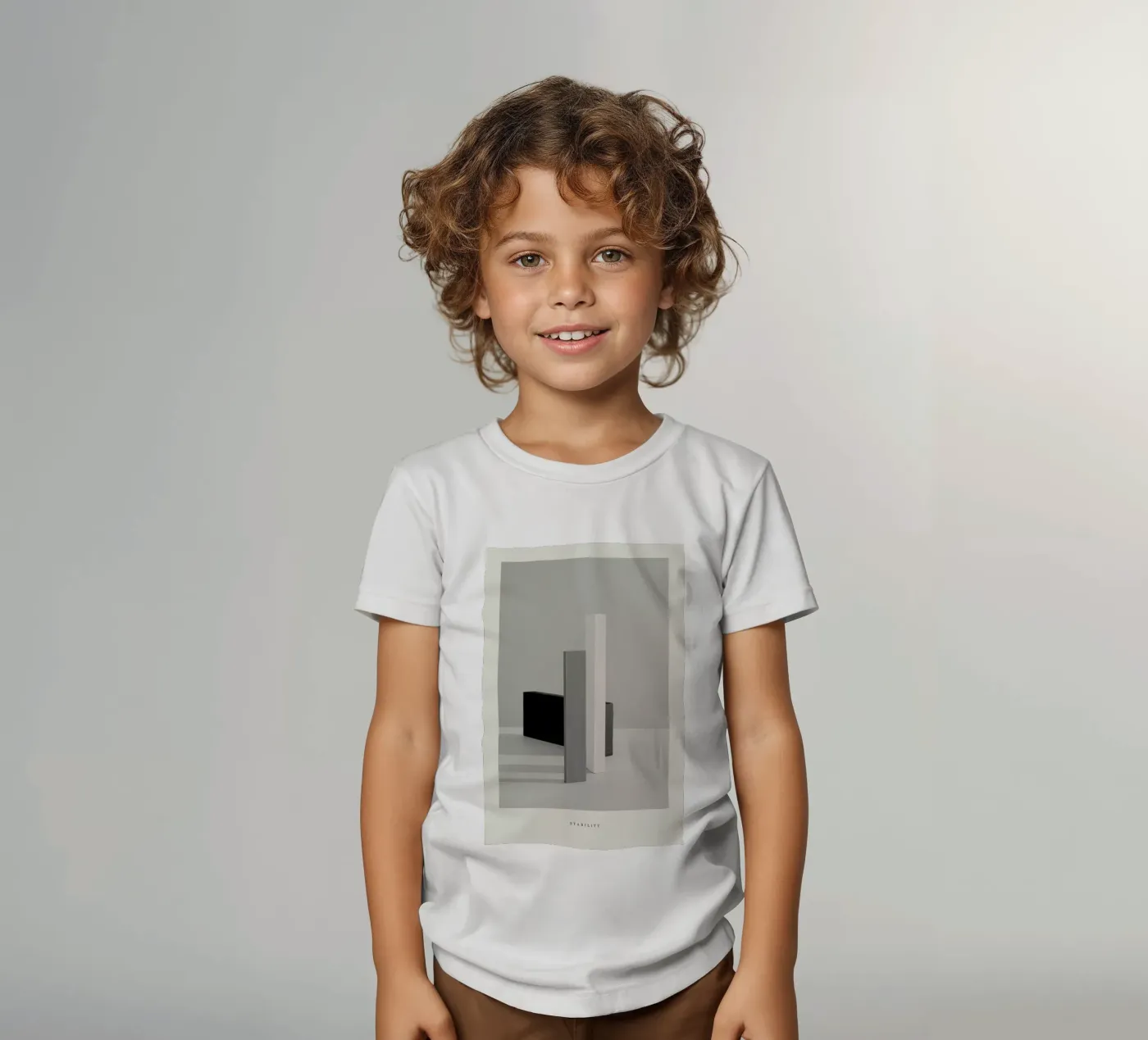 Stability kinder t-shirt van Graphite