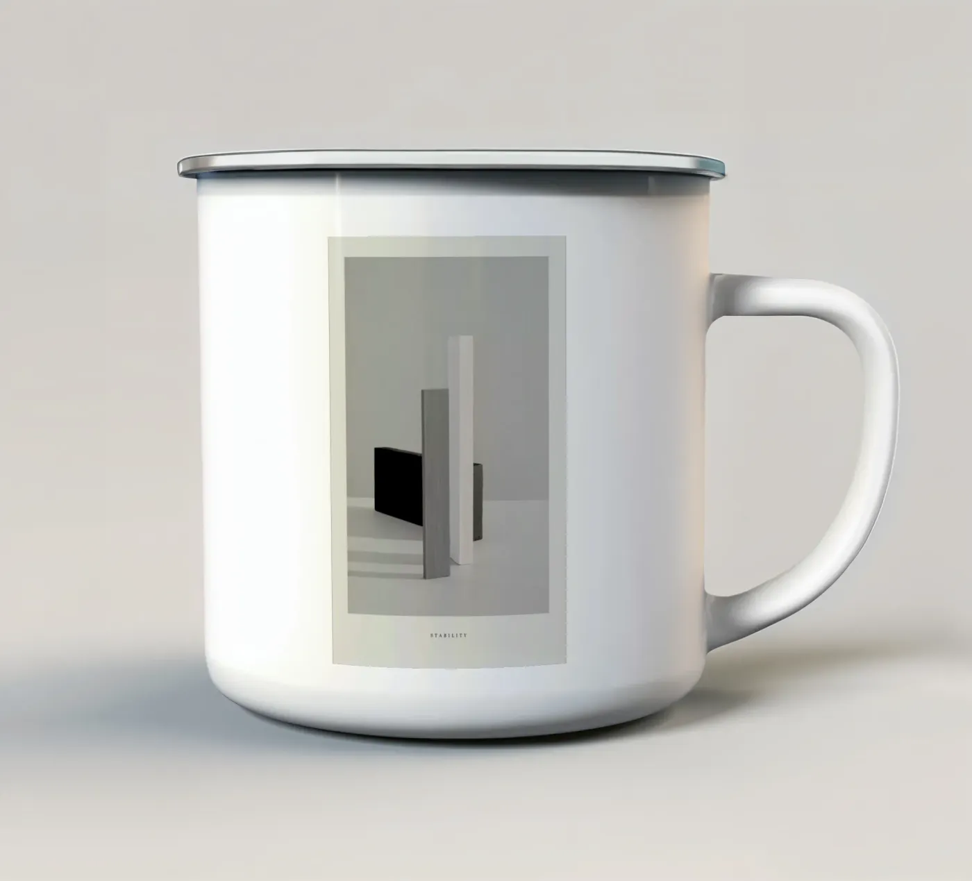 Stability enamel mug by Graphite