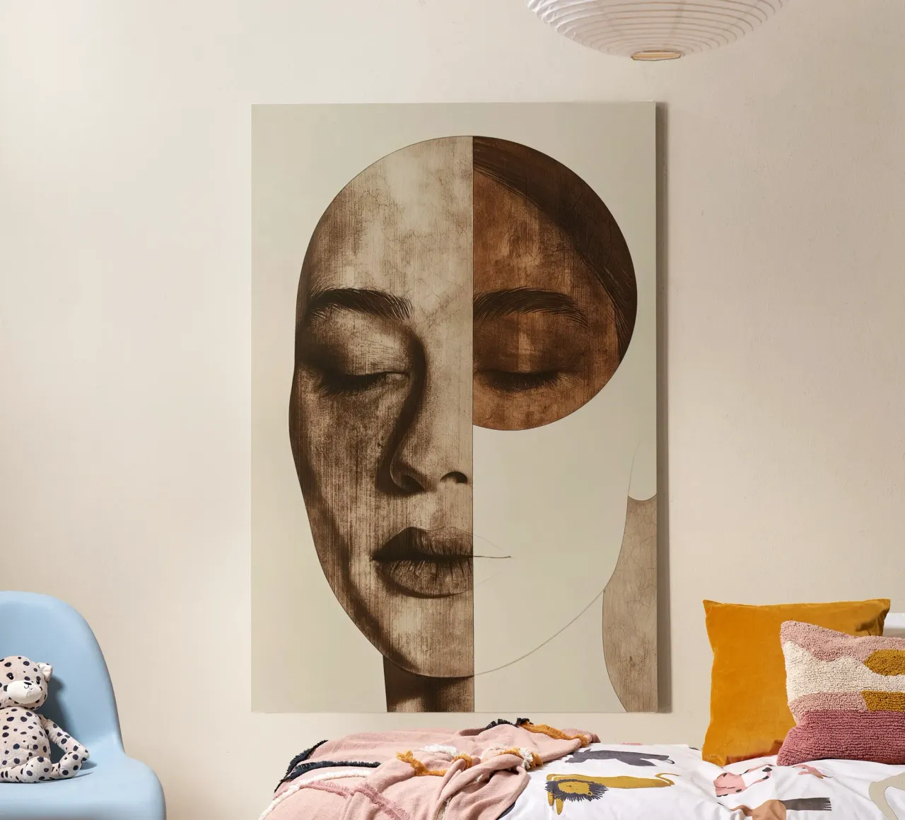 Wall-art by Imagine canvas with Floater frame by Imagine