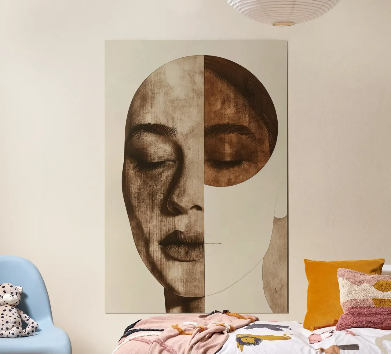 Arte da parete di Imagine poster con telaio in legno da Imagine