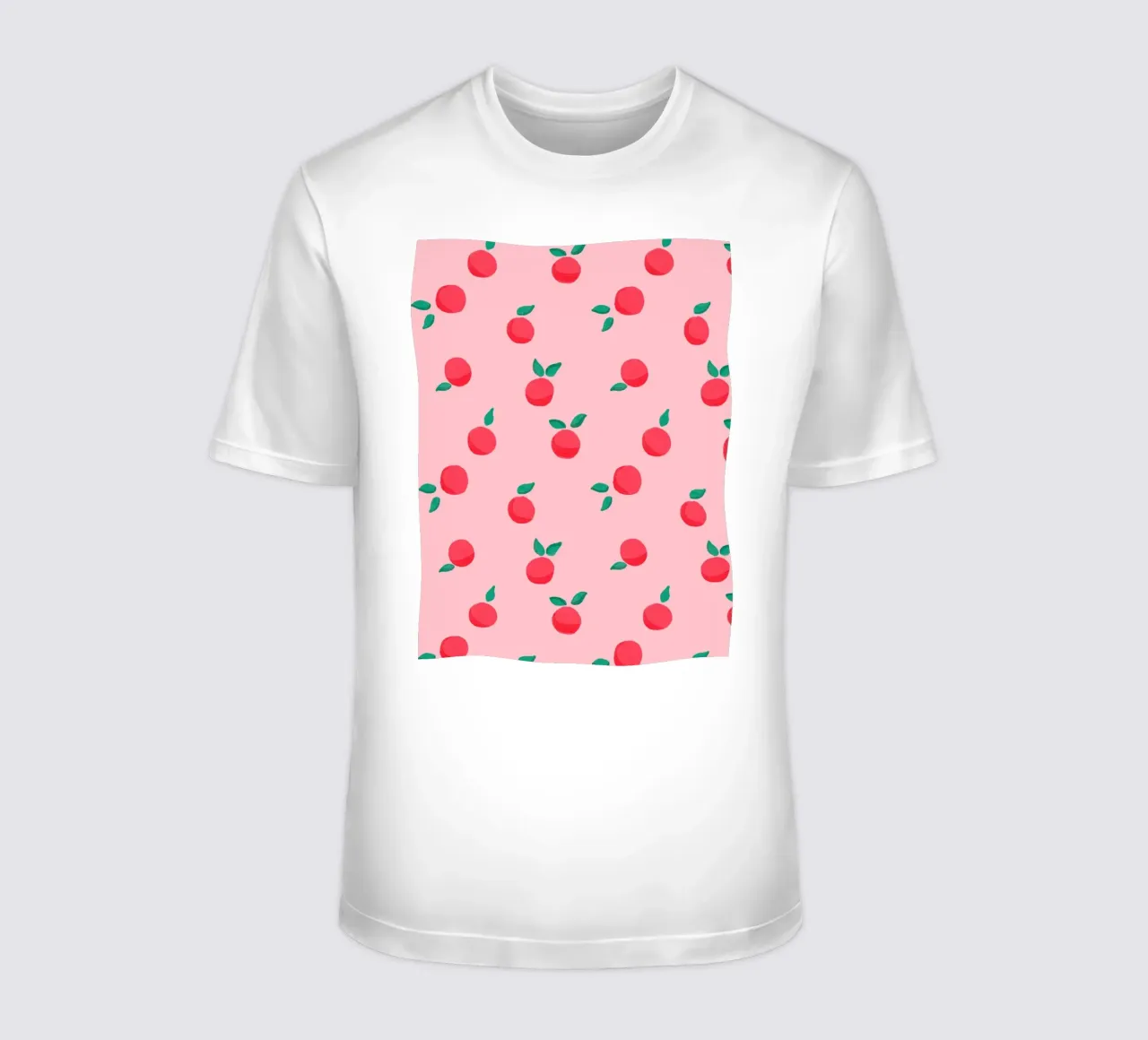Fresh Summer Peach Fruit Pattern t-shirt da showmemars