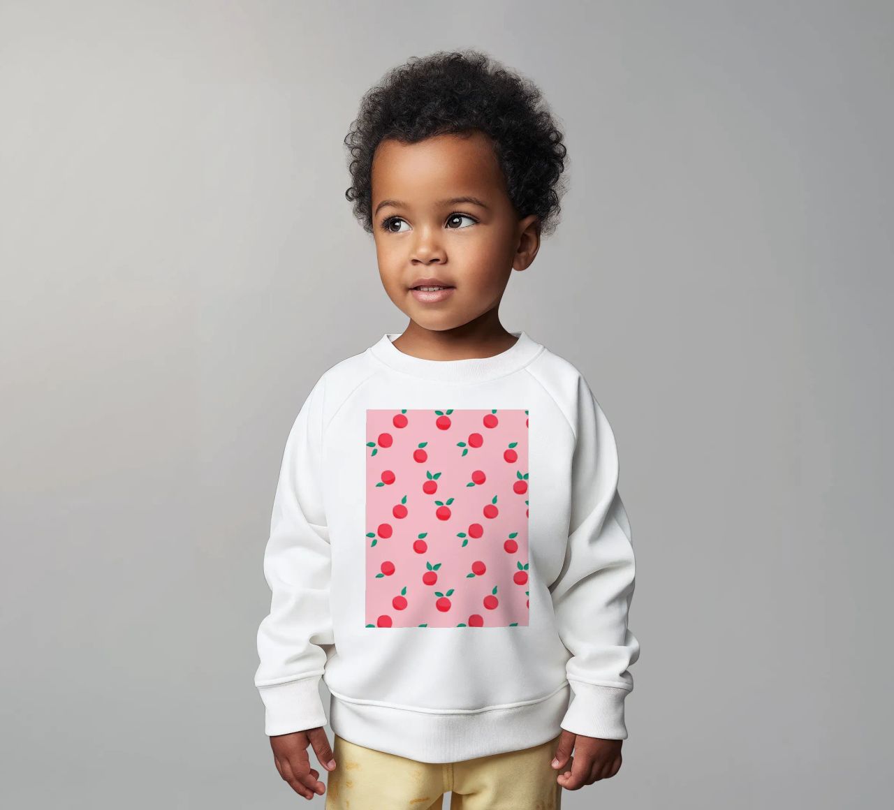 Fresh Summer Peach Fruit Pattern felpa neonato da showmemars