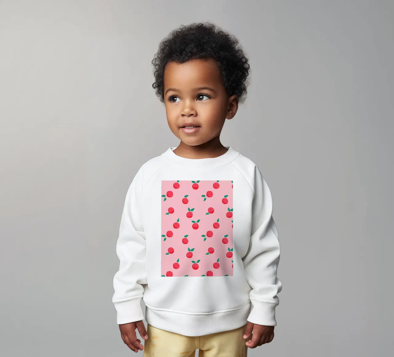 Fresh Summer Peach Fruit Pattern felpa neonato da showmemars