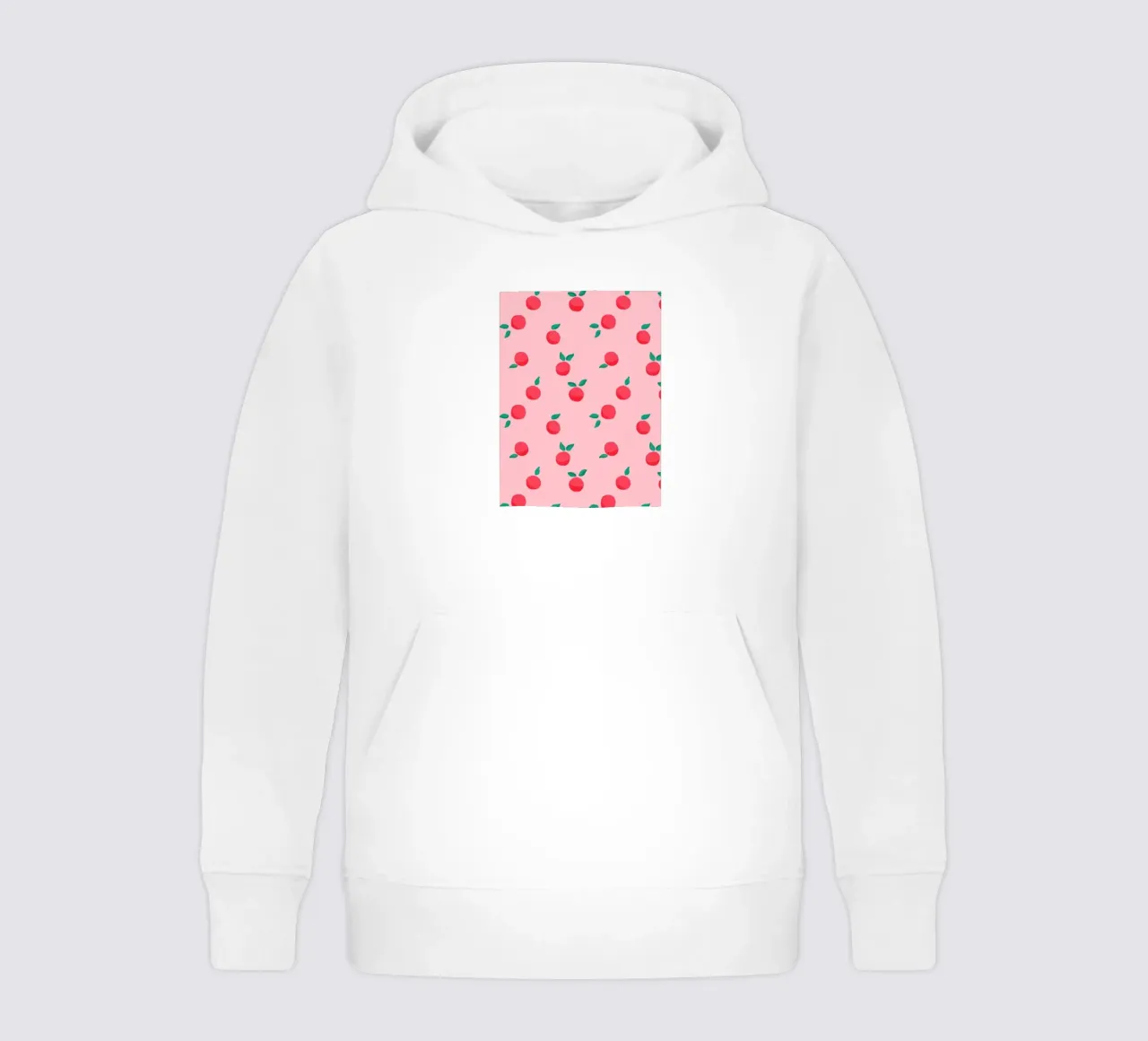 Fresh Summer Peach Fruit Pattern sweat à capuche enfant de showmemars