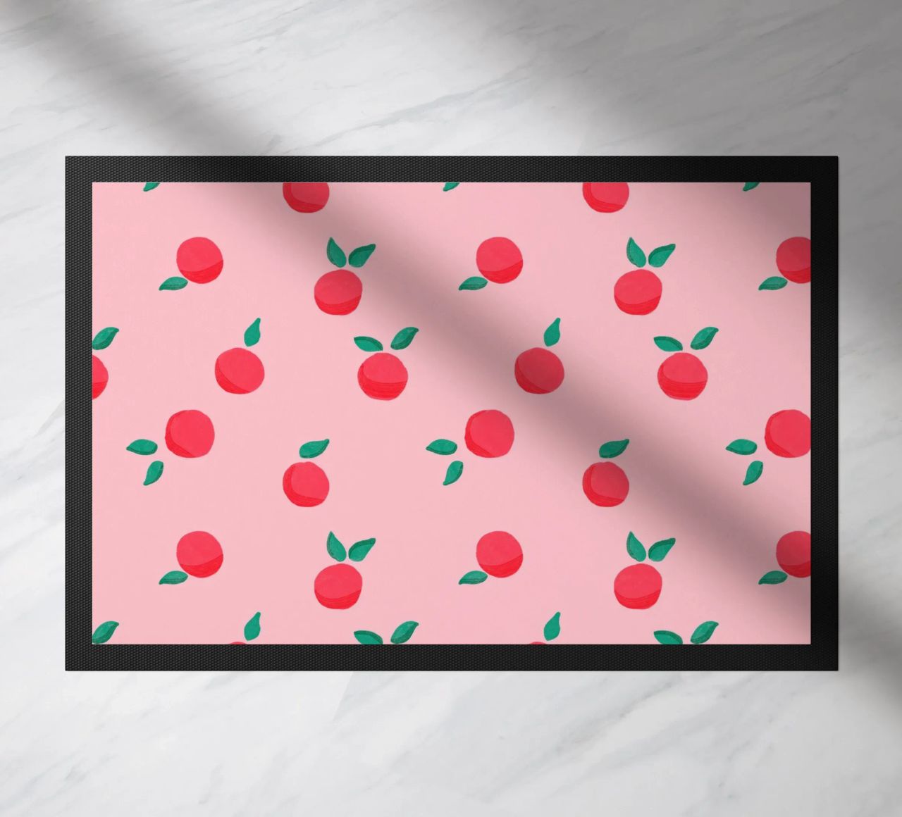 Fresh Summer Peach Fruit Pattern zerbino da showmemars