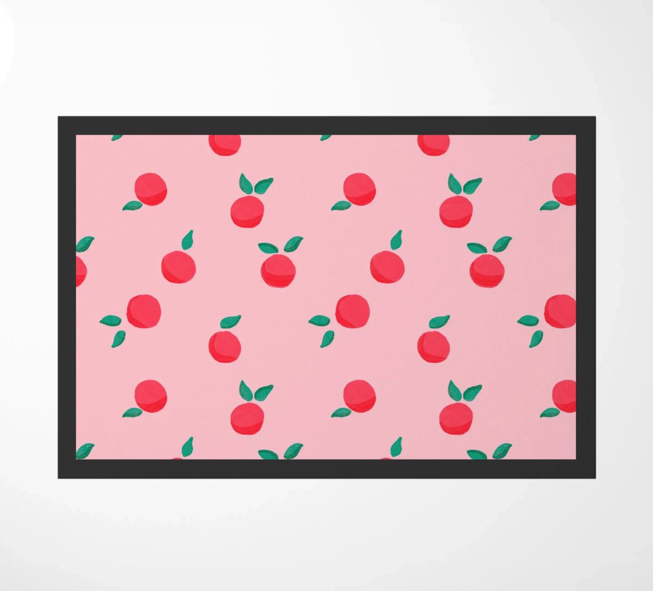 Fresh Summer Peach Fruit Pattern zerbino da showmemars