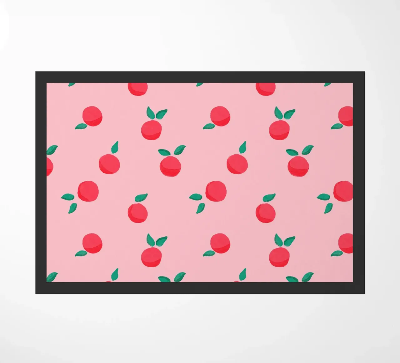 Fresh Summer Peach Fruit Pattern zerbino da showmemars