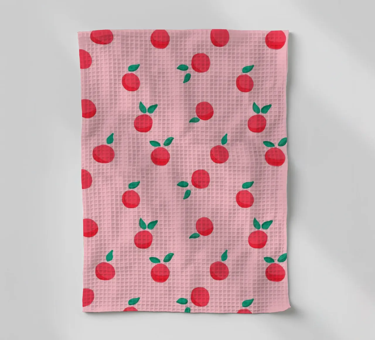 Fresh Summer Peach Fruit Pattern canovaccio da cucina da showmemars