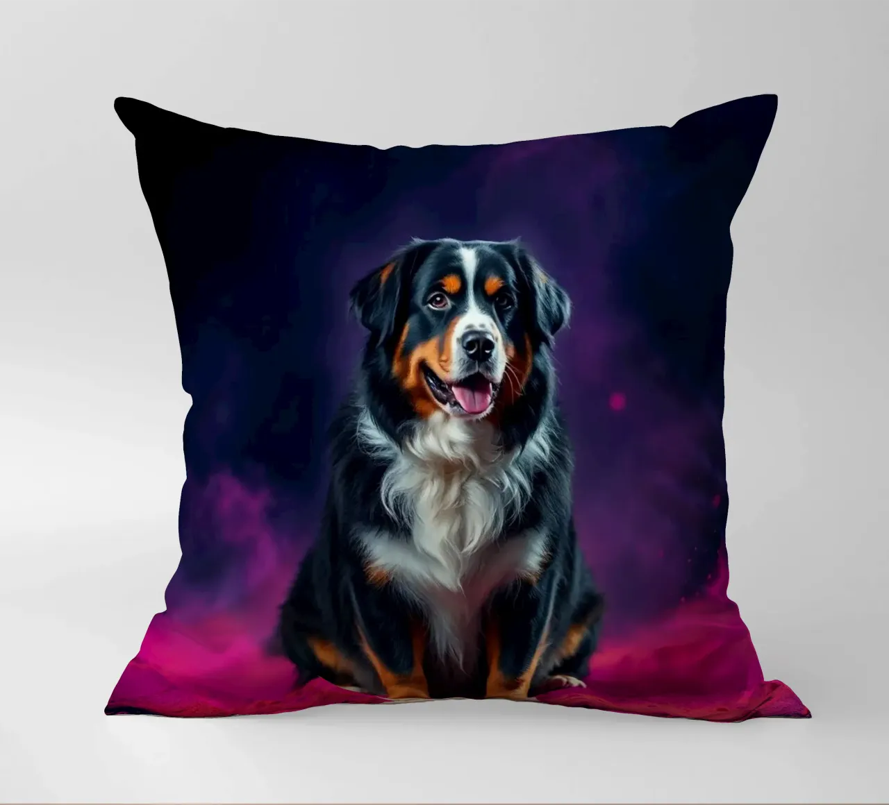 Le bouvier bernois coloré #136 coussin de Yumis.Beargang.and.Me
