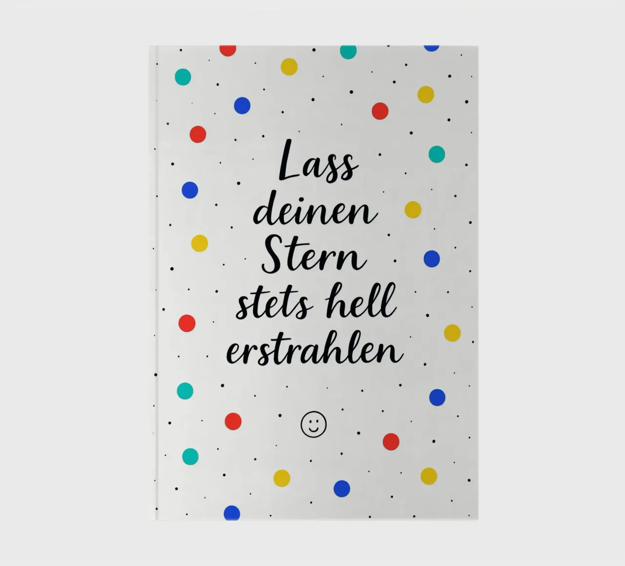Lass Dein Stern Stets Hell Erstrahlen notebook by treechild