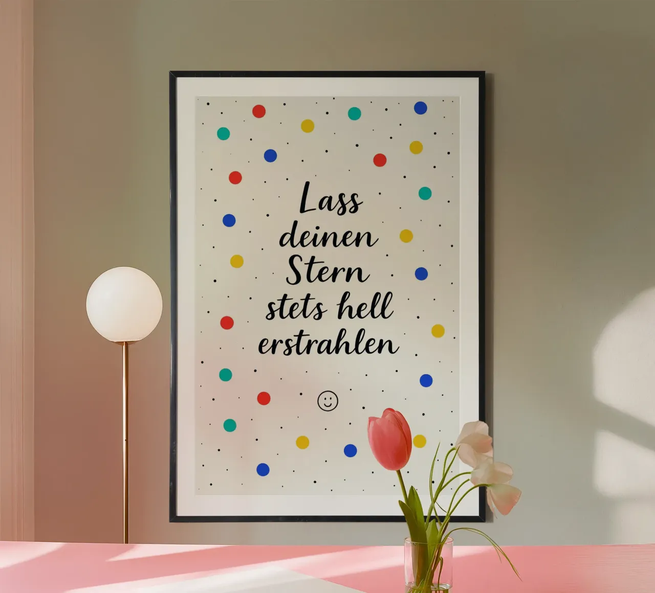 Lass Dein Stern Stets Hell Erstrahlen carta hahnemühle da treechild