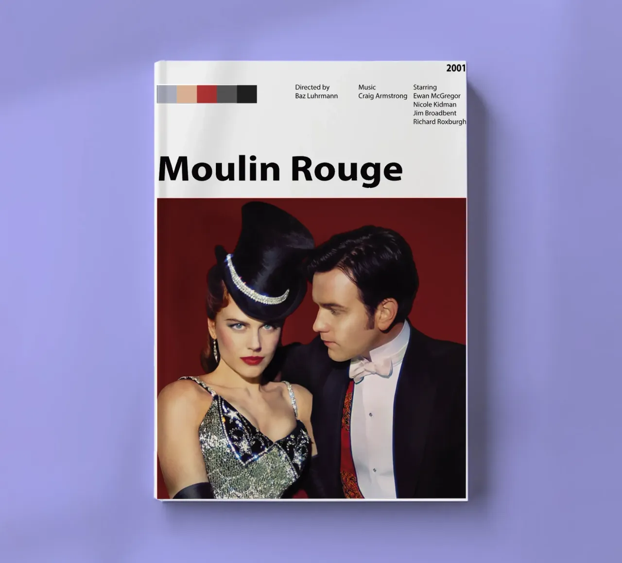 Moulin Rouge notebook by 🎞 The Movie Wall