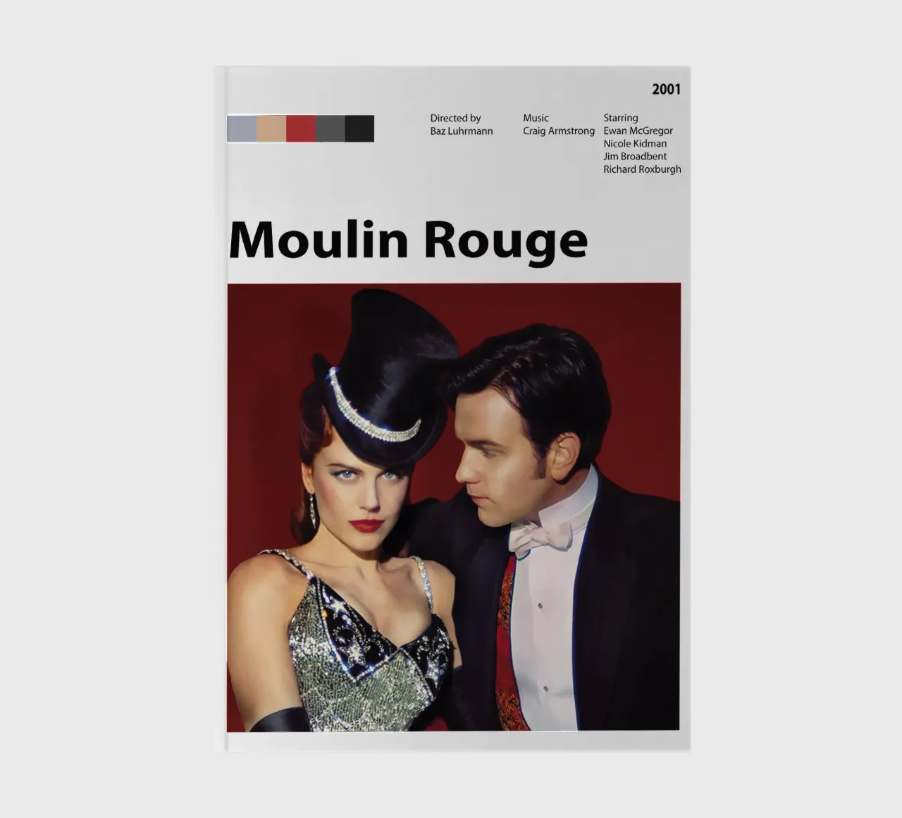 Moulin Rouge notebook by 🎞 The Movie Wall