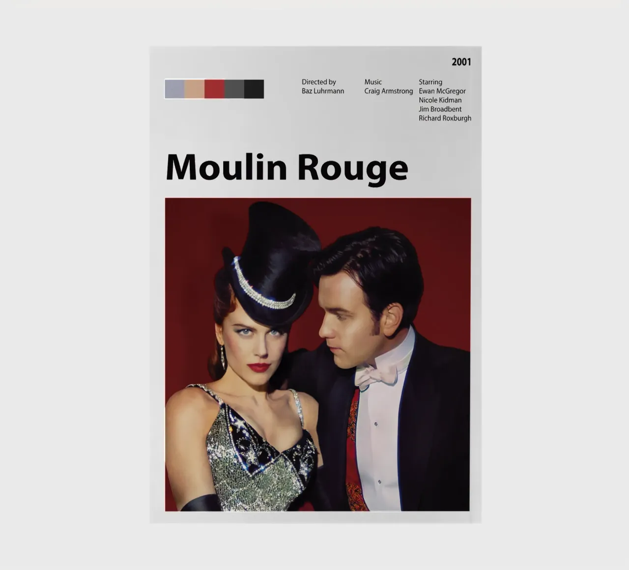 Moulin Rouge notebook by 🎞 The Movie Wall