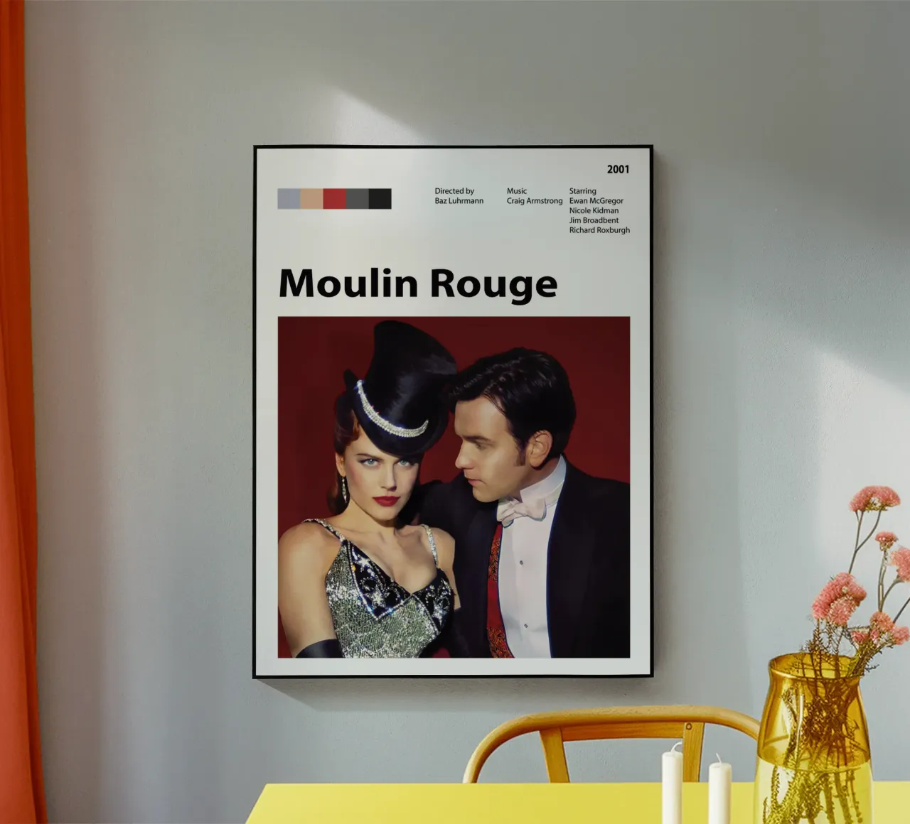 Moulin Rouge plexiglass da 🎞 The Movie Wall