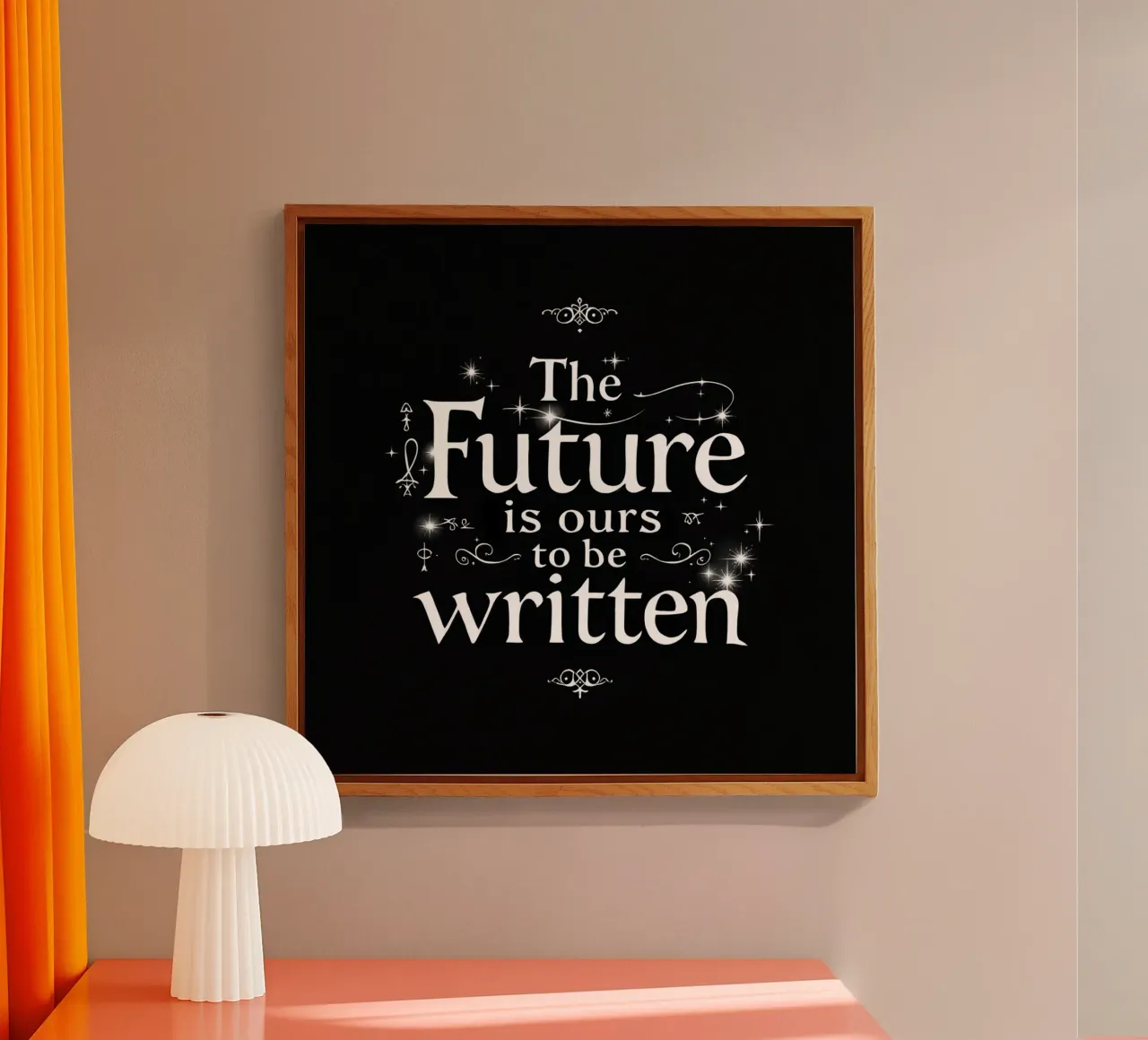 The Future is ours plexiglass da Aphorismiker