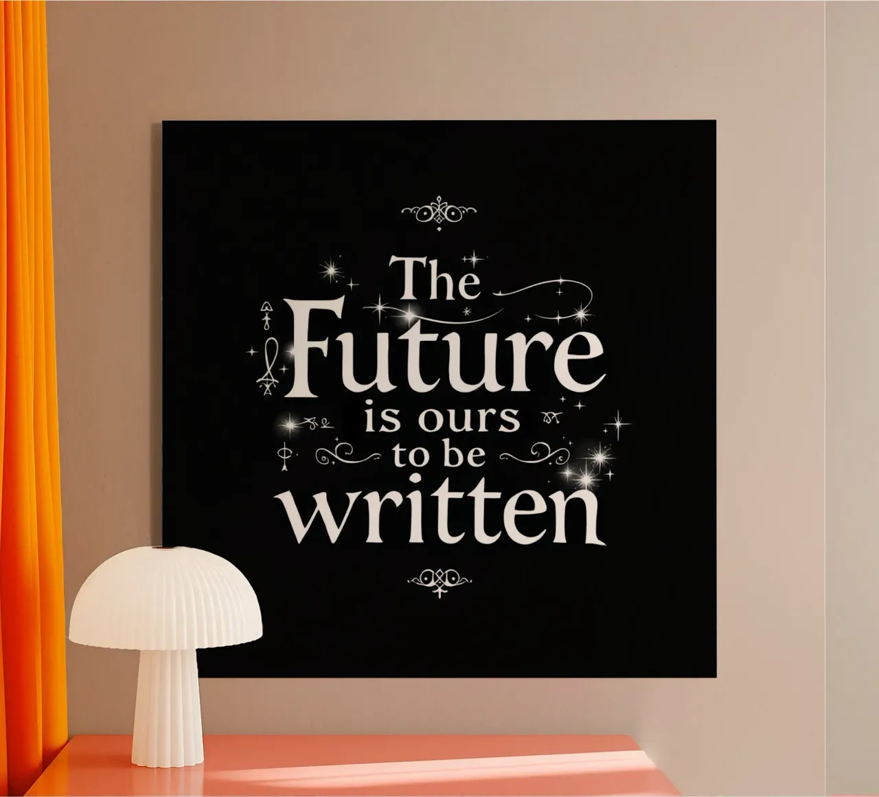 The Future is ours plexiglass da Aphorismiker