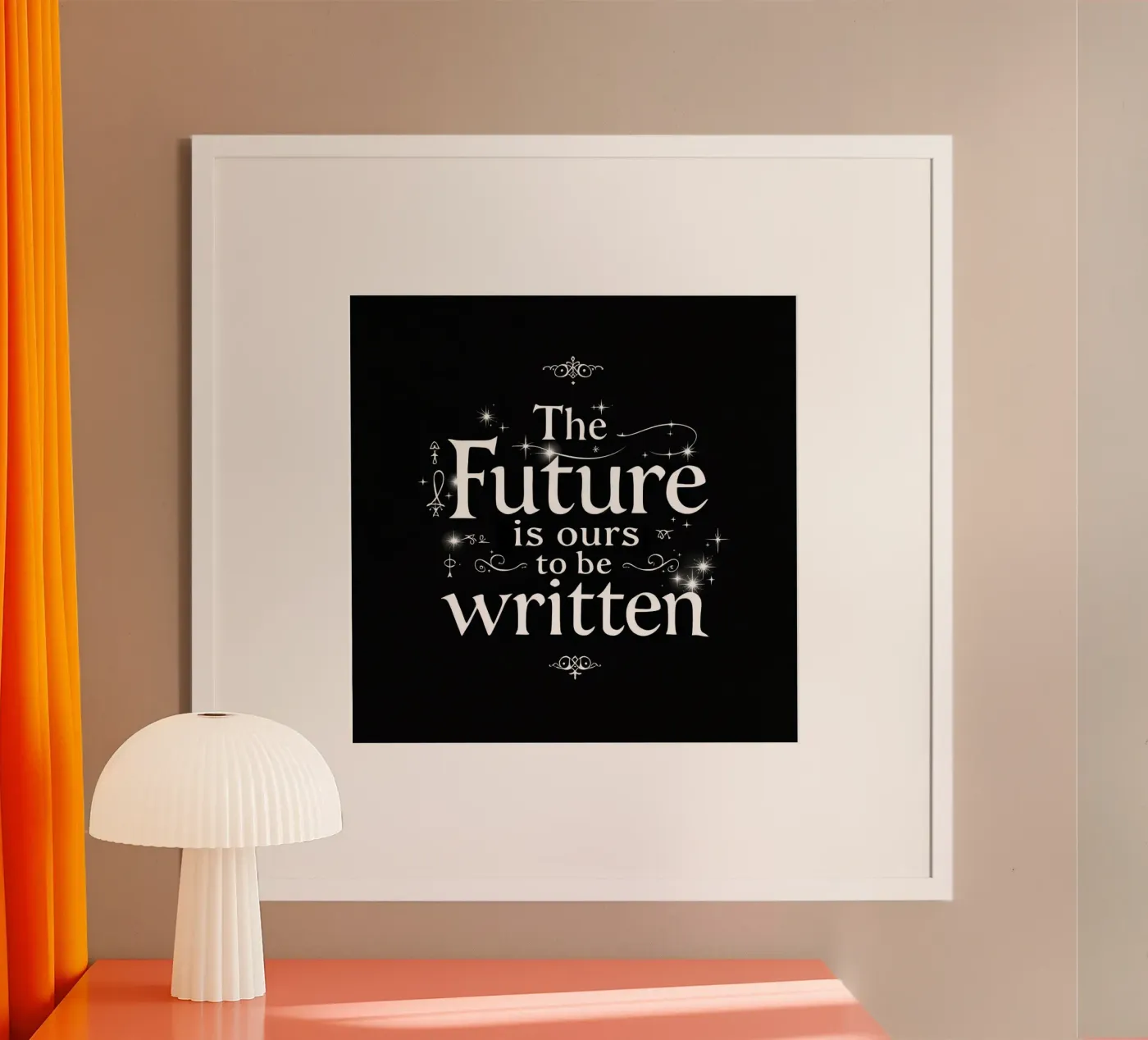 The Future is ours poster da Aphorismiker