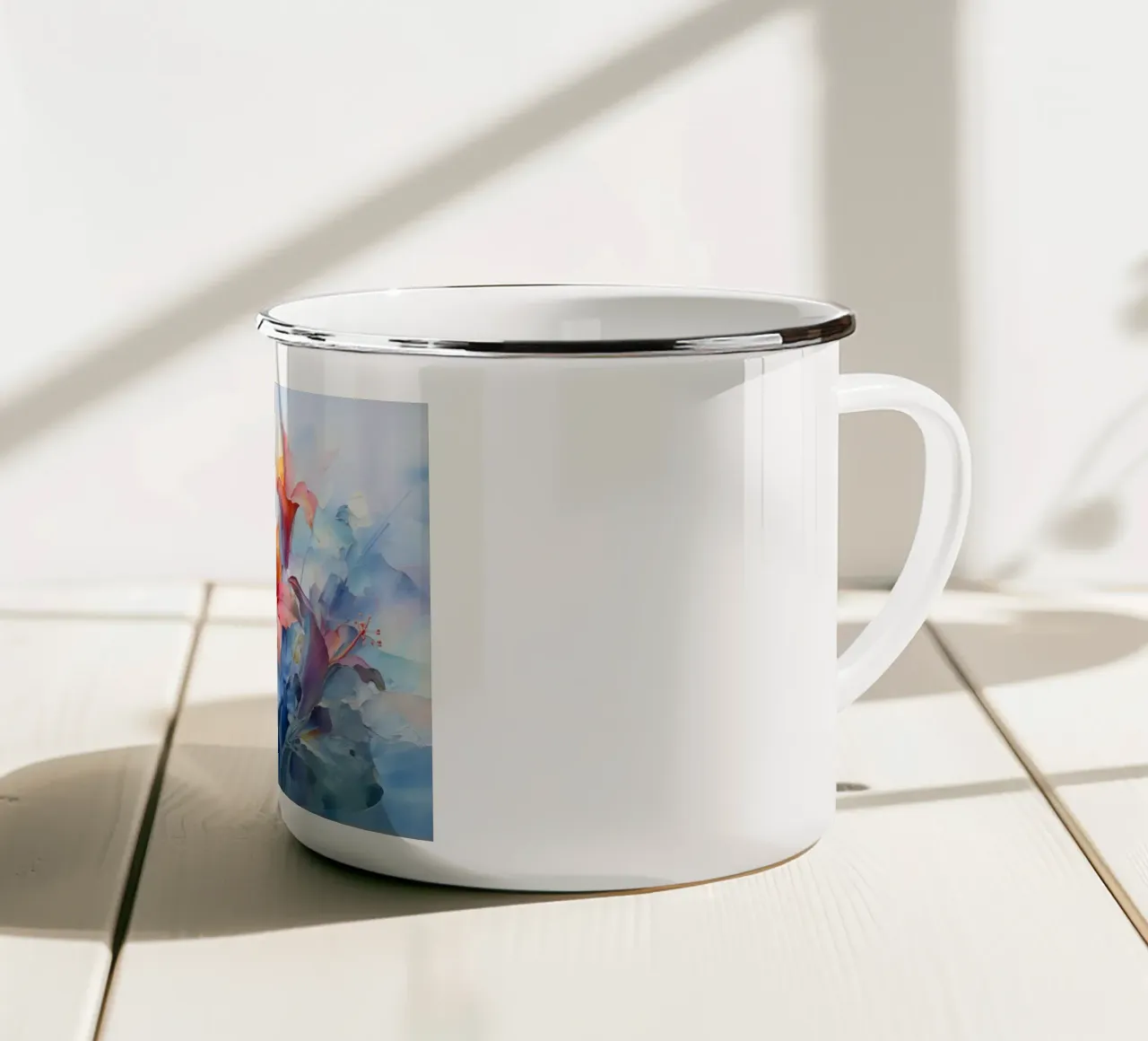 I fiori tazza in smalto da Imagine