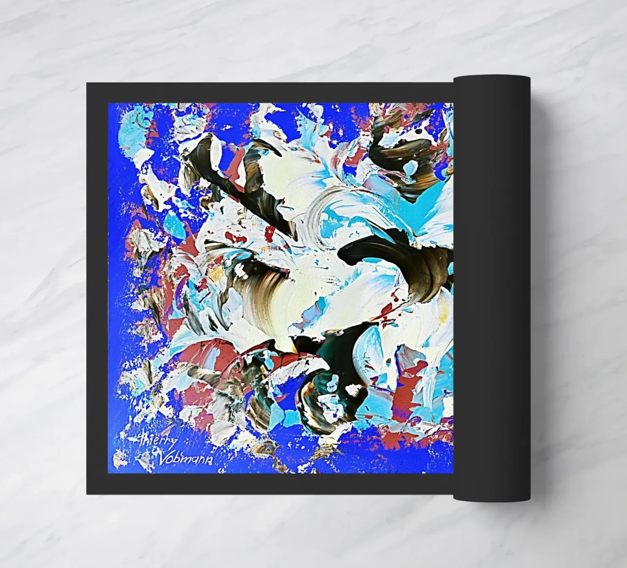 IDEAL GIFT 20. Invers zerbino da Thierry Vobmann Abstract painting