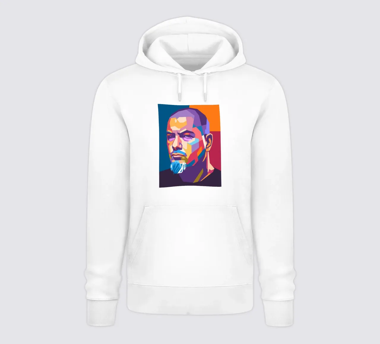 Ritratto pop art di Phil Anselmo felpa con cappuccio da Hantamrata
