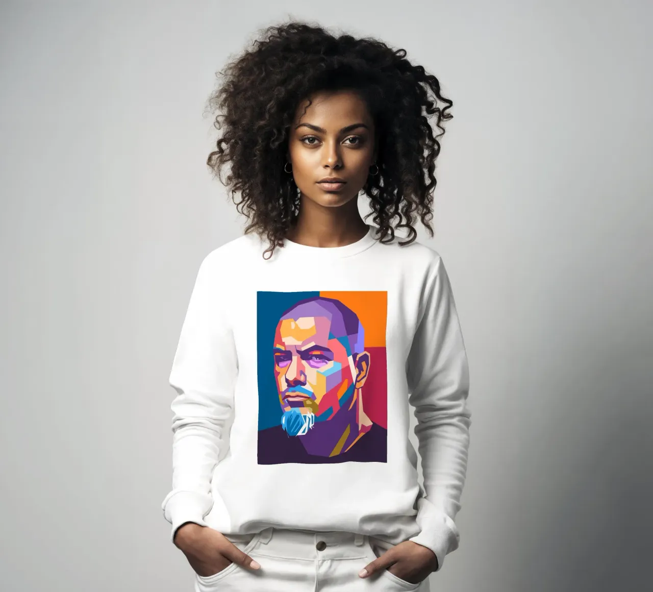 Ritratto pop art di Phil Anselmo felpa da Hantamrata