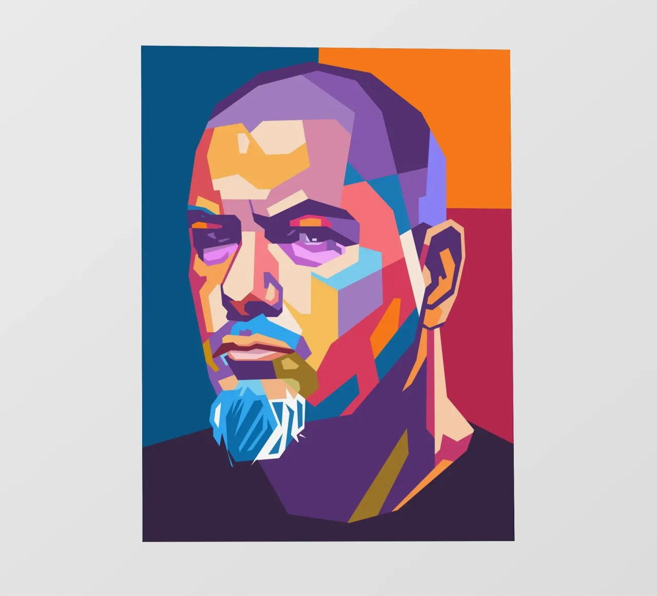 Phil Anselmo pop art portrait photo wallpaper by Hantamrata