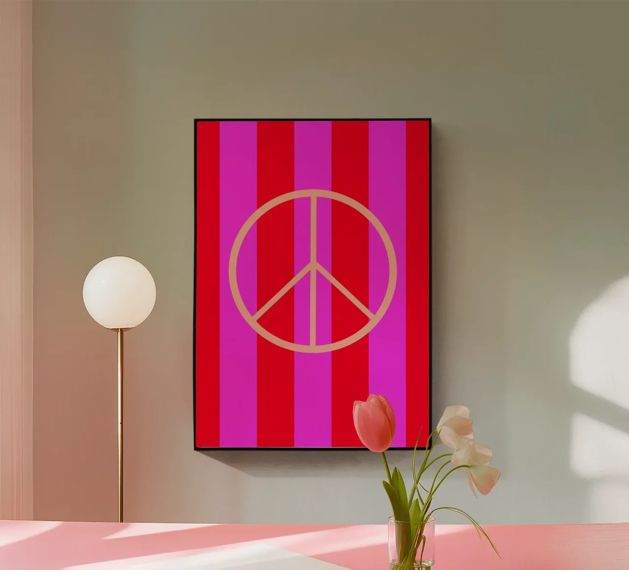 Peace. plexiglass da FRICKE DESIGN