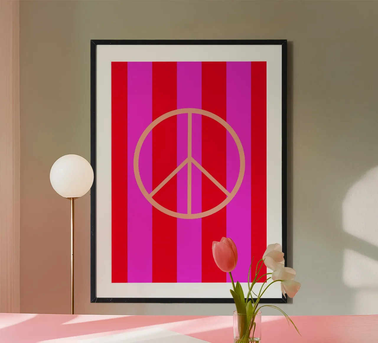 Peace. poster da FRICKE DESIGN