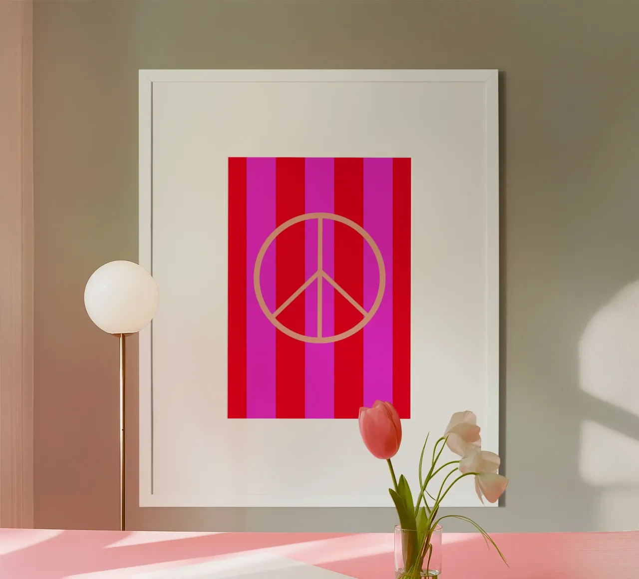 Peace. poster da FRICKE DESIGN