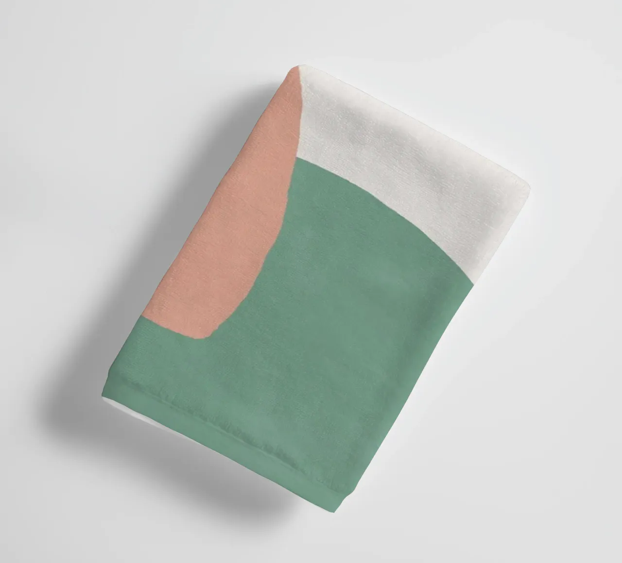 Scena di forme astratte - Colori pastello asciugamano da bagno da MoonlightPrint
