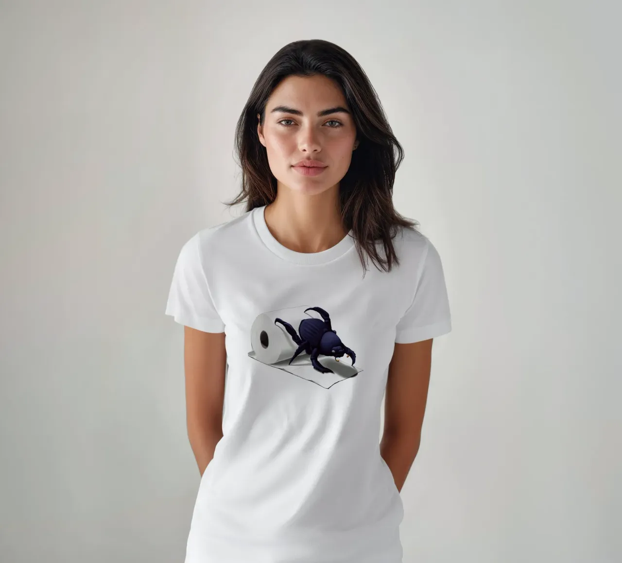 Shit Happens! (Wordless) t-shirt da Rob Art | Illustration