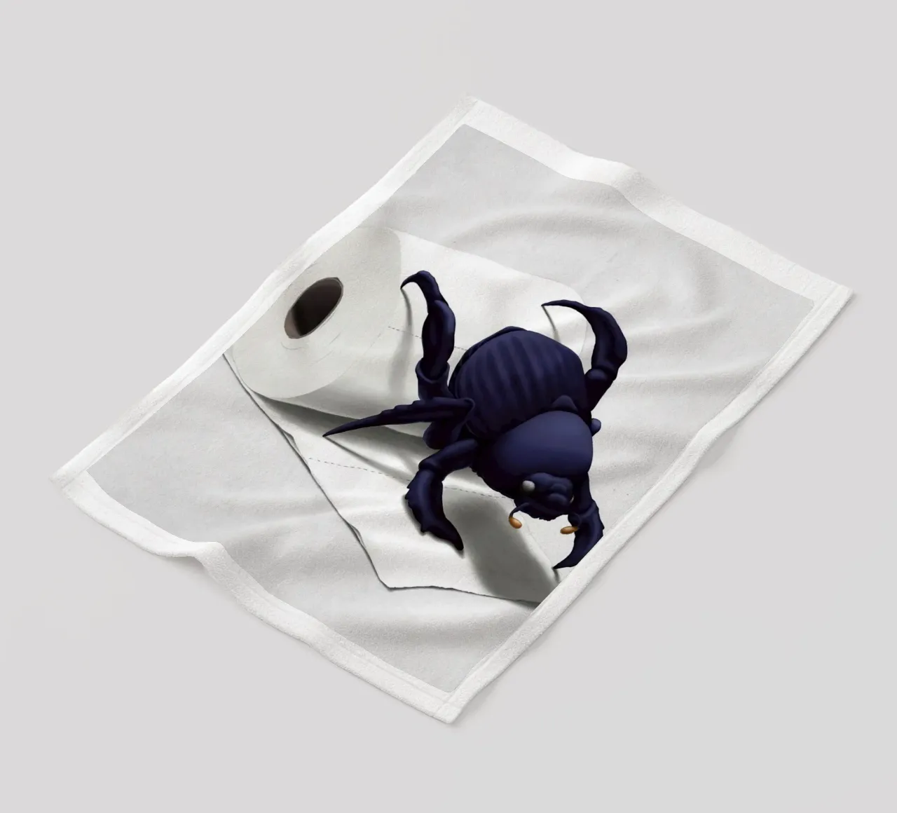 Shit Happens! (Wordless) coperta in pile da Rob Art | Illustration