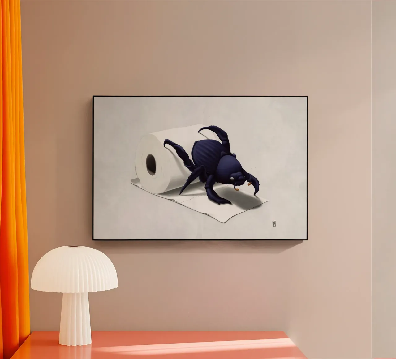 Shit Happens! (Wordless) plexiglass da Rob Art | Illustration
