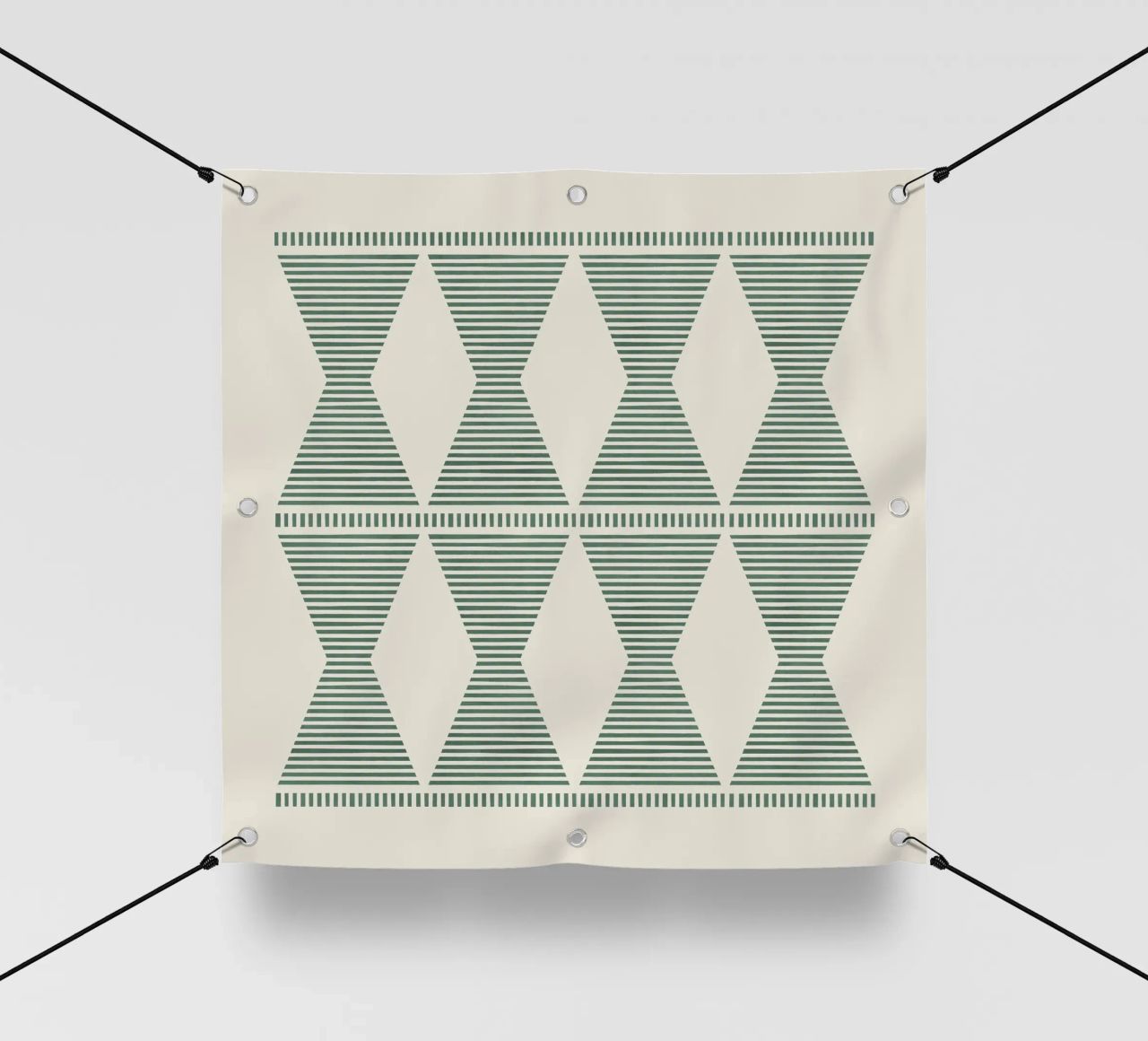 Boho sud-occidentale - Verde salvia telo in pvc da MoonlightPrint