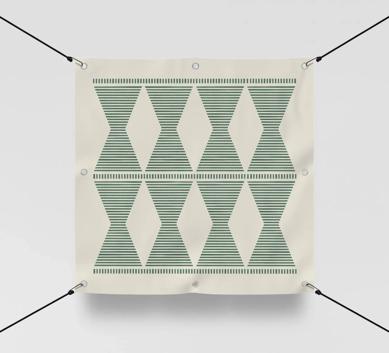 Boho sud-occidentale - Verde salvia telo in pvc da MoonlightPrint
