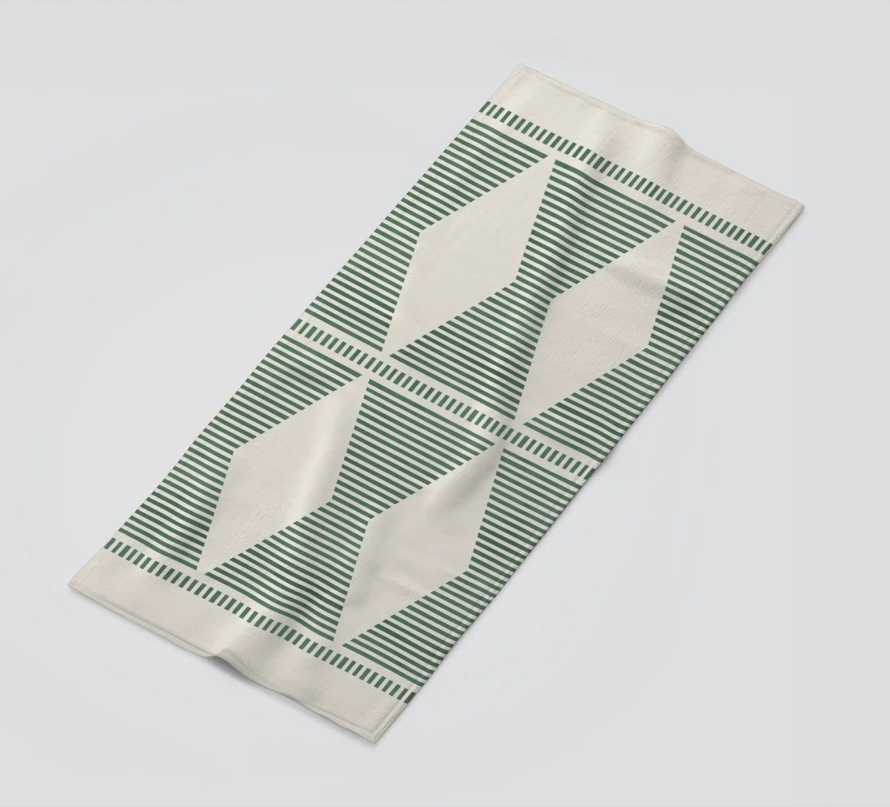 Boho sud-occidentale - Verde salvia telo mare da MoonlightPrint