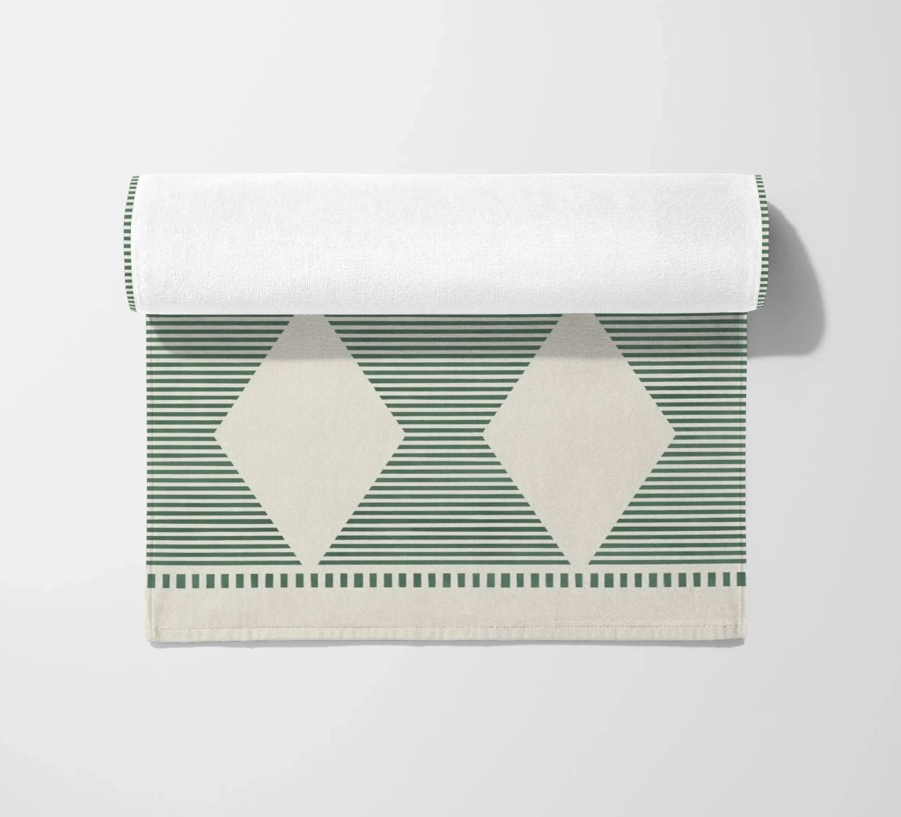 Boho sud-occidentale - Verde salvia telo mare da MoonlightPrint