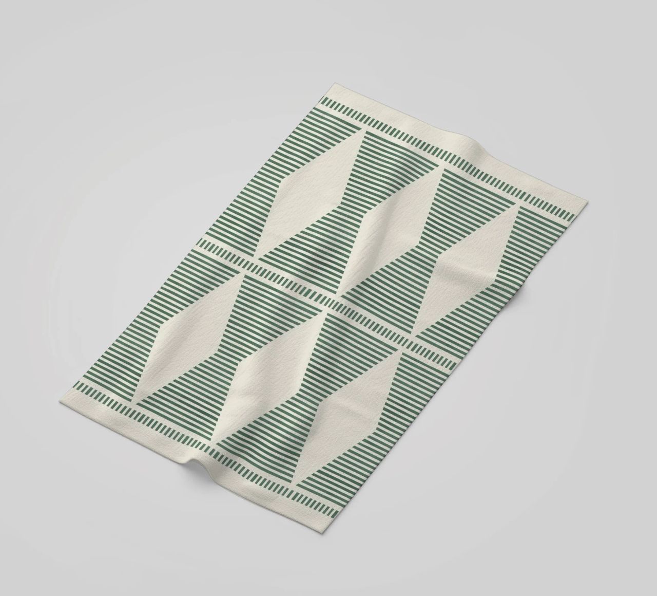 Boho sud-occidentale - Verde salvia telo mare da MoonlightPrint