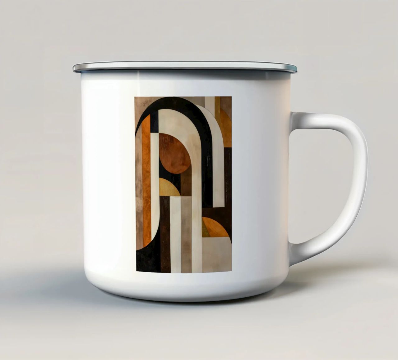 Astratto bohémien tazza in smalto da Imagine