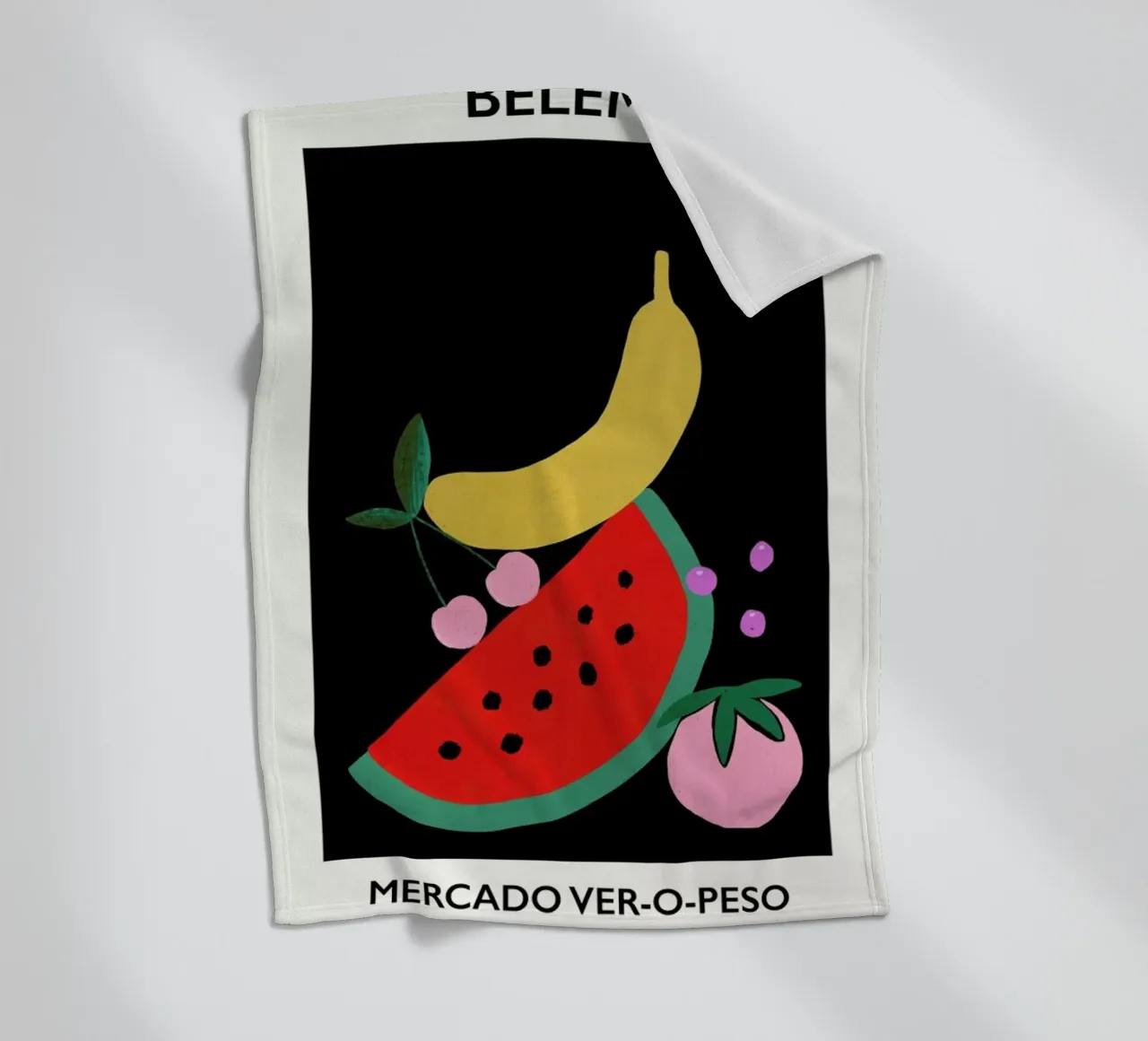 Mercado Ver-o-Peso II coperta in pile da Pure