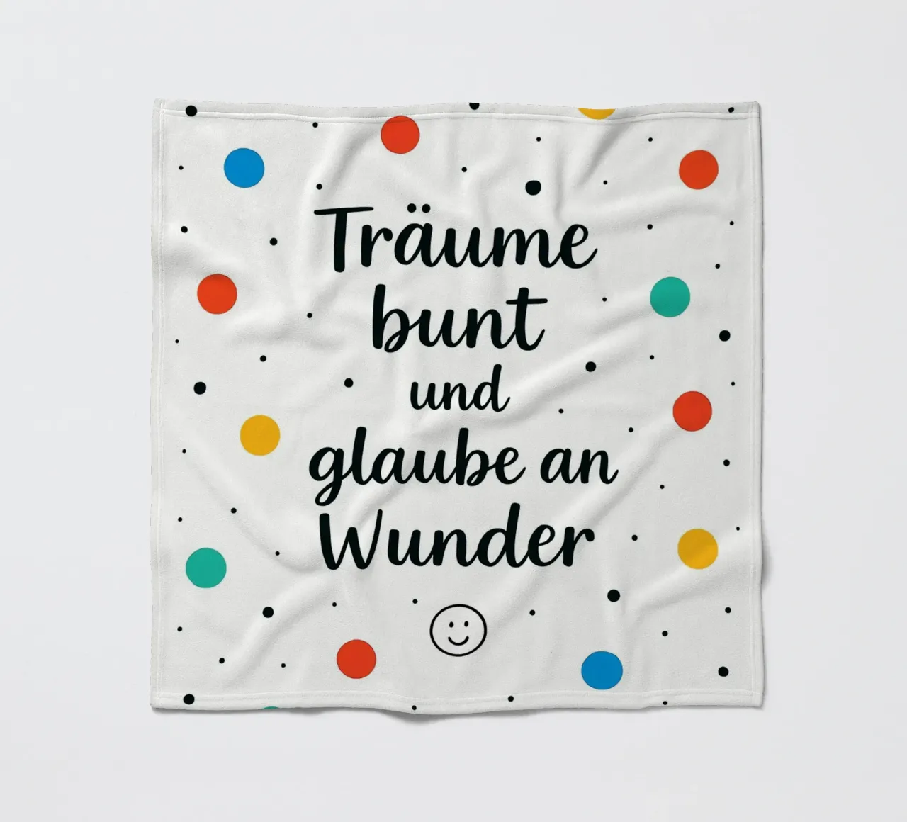Träume Bund Und Glaube An Wunder coperta in pile da treechild