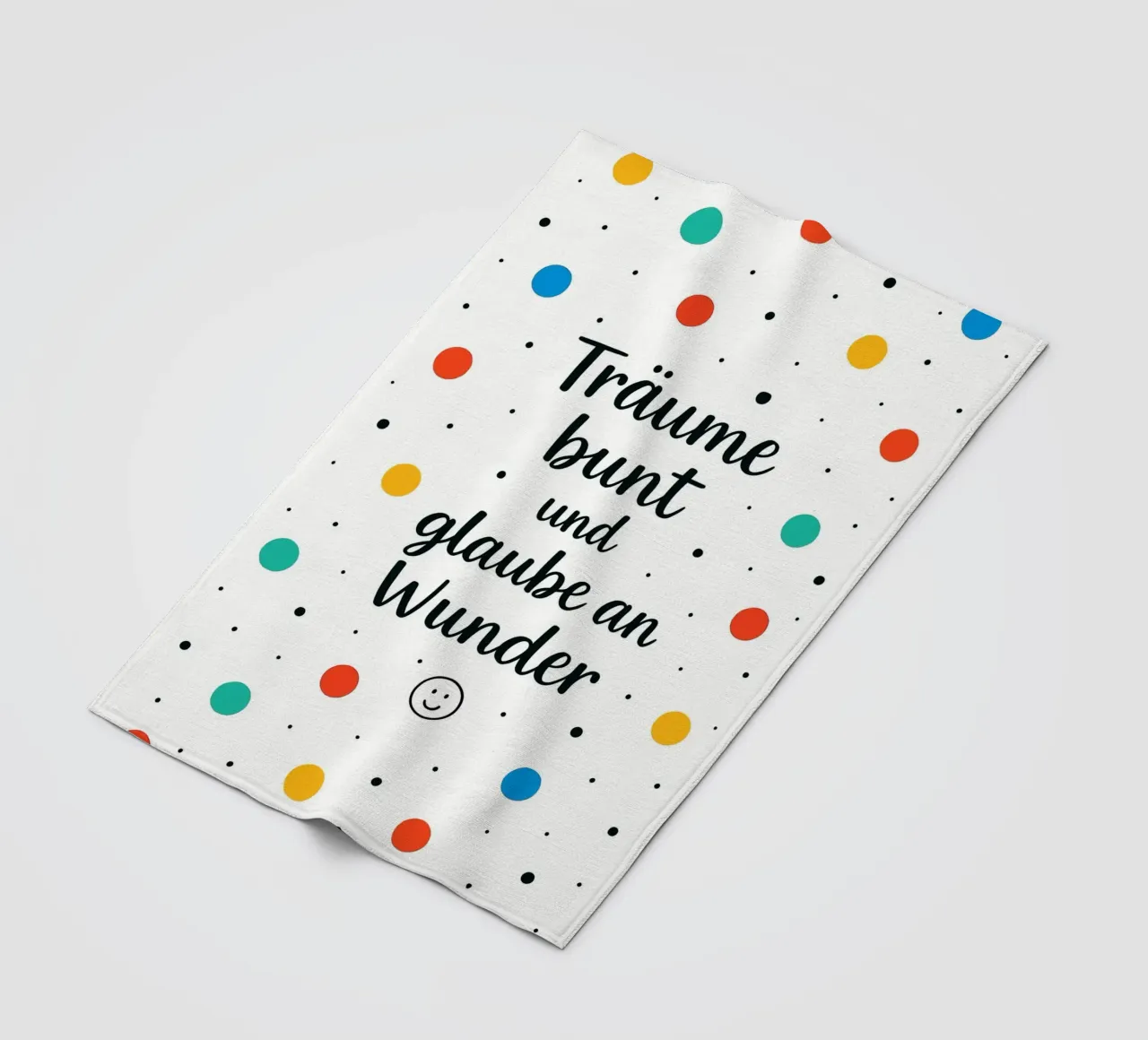 Träume Bund Und Glaube An Wunder coperta in pile da treechild