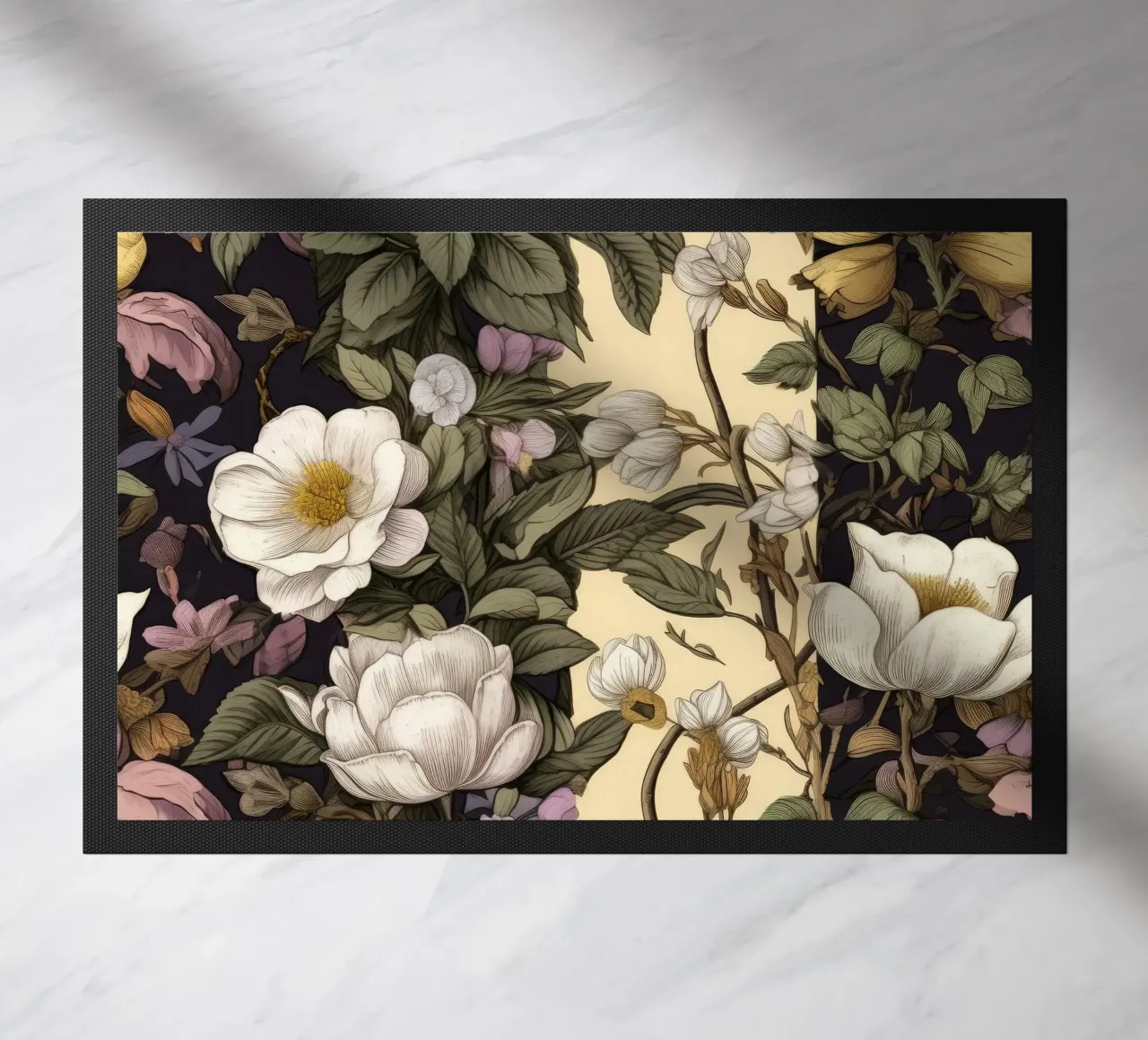 Botanici senza tempo zerbino da Botanical Pattern House
